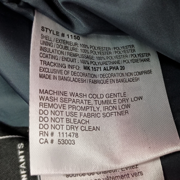 Arctix Snow Pants Fuchsia XL Girls Reinforced Knees Seat Water Wind Resist -35°F - Picture 12 of 16